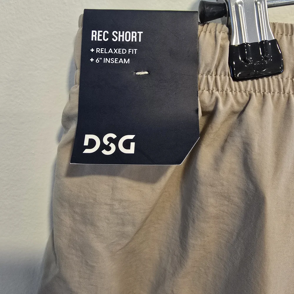DSG Men's Beige Relax Fit Short Size xl Nwt - Picture 6 of 9
